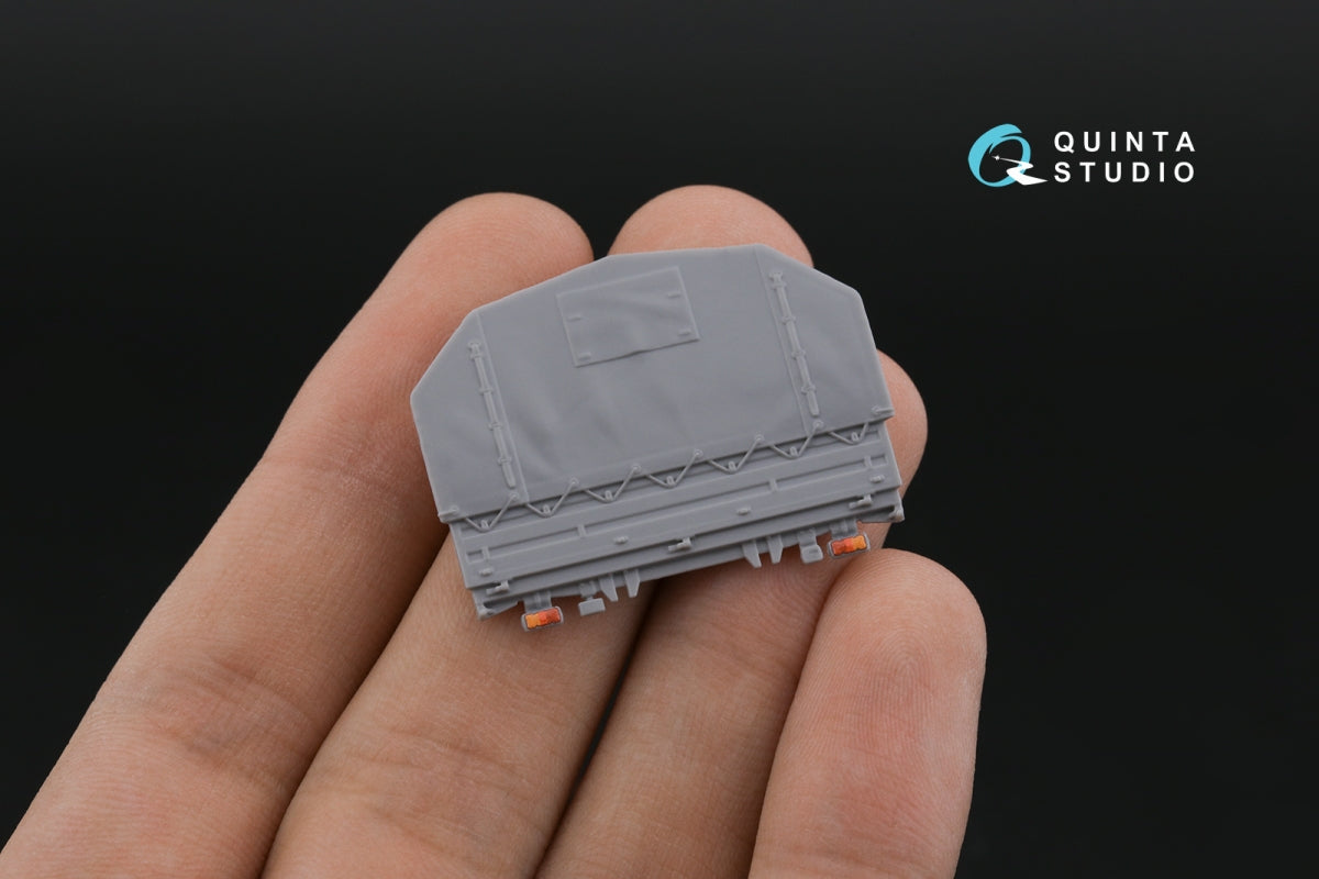 Quinta Studio QD72145 KAMAZ-5350 3D-Printed colored Interior on decal paper (Zvezda) 1/72 – image 10