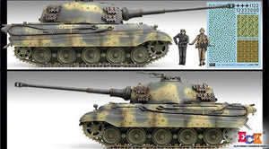 Academy 13229 German King Tiger Last Production 1/35 – obrázek 3