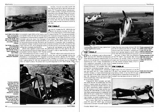 Kagero 3001 Focke Wulf FW 190 vol. I (no decals) EN/PL – image 2