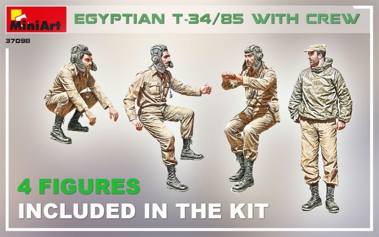 MiniArt 37098 Egyptian T-34/85 1/35 – immagine 2