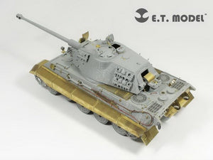 ET Model EA35-027 WWII German King Tiger/Jagdtiger Fender &amp;amp; Side Skirts For DRAGON Kit 1/35 – imagen 3