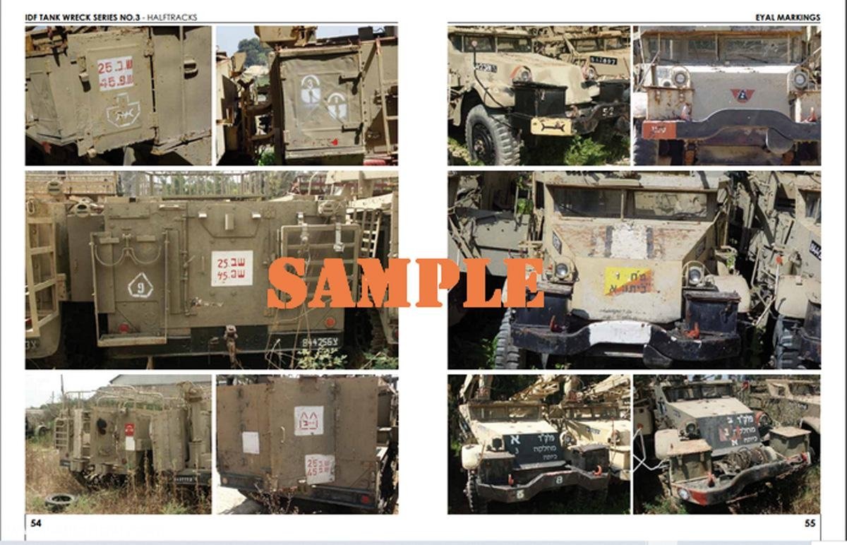 Desert Eagle Publishing DEP-TWR3 HALF TRACK WRECKS – SPECIAL HALFTRACKS USED BY THE IDF. PART 3 – immagine 2