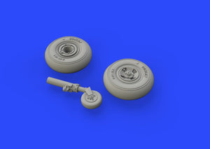 Eduard 672146 Spitfire Mk. VIII wheels - 4 spoke w/ smooth tire EDUARD 1/72 – image 4