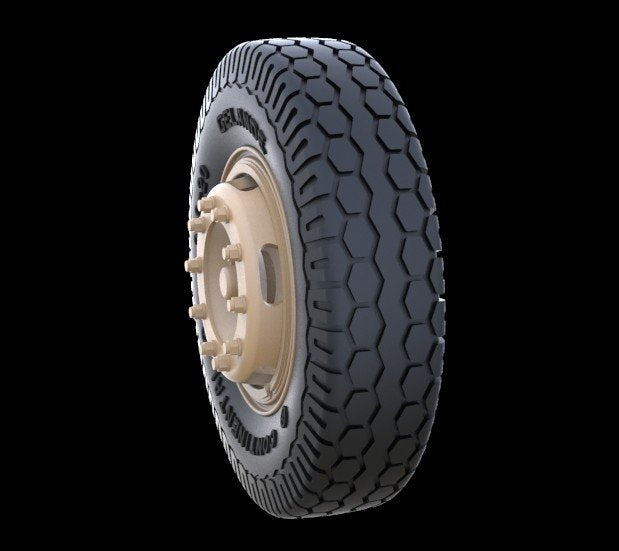 Panzer Art RE35-245 Road wheels for Mercedes 4500 (late pattern) 1/35 – Bild 3