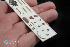 Quinta Studio QD48022 I-16 type 10 3D-Printed &amp;amp; colored Interior on decal paper (for all kits) 1/48 – immagine 8