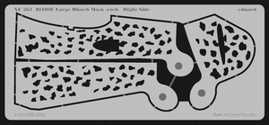 Eduard XF561 Bf 109E Large Blotch mask-etch 1/48 – image 2