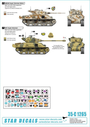 Star Decals 35-C1265 Shermans in Chile 1/35 – immagine 2