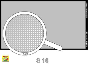Aber S-16 Drilled plate 0.9 mm – imagen 2