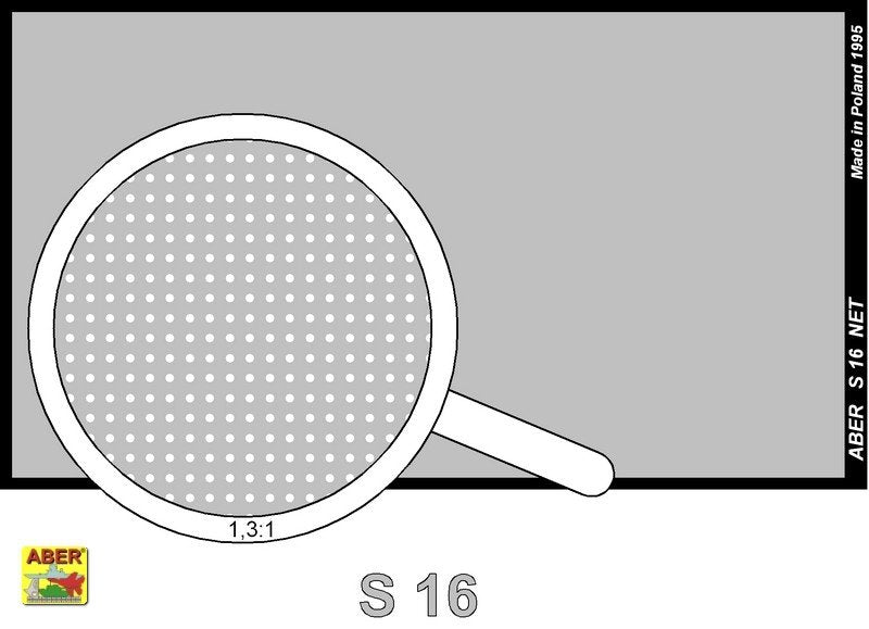 Aber S-16 Drilled plate 0.9 mm – imagen 2