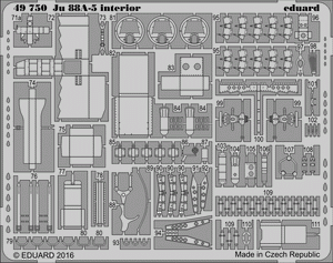 Eduard 49750 Ju 88A-5 interior ICM 1/48 – image 2