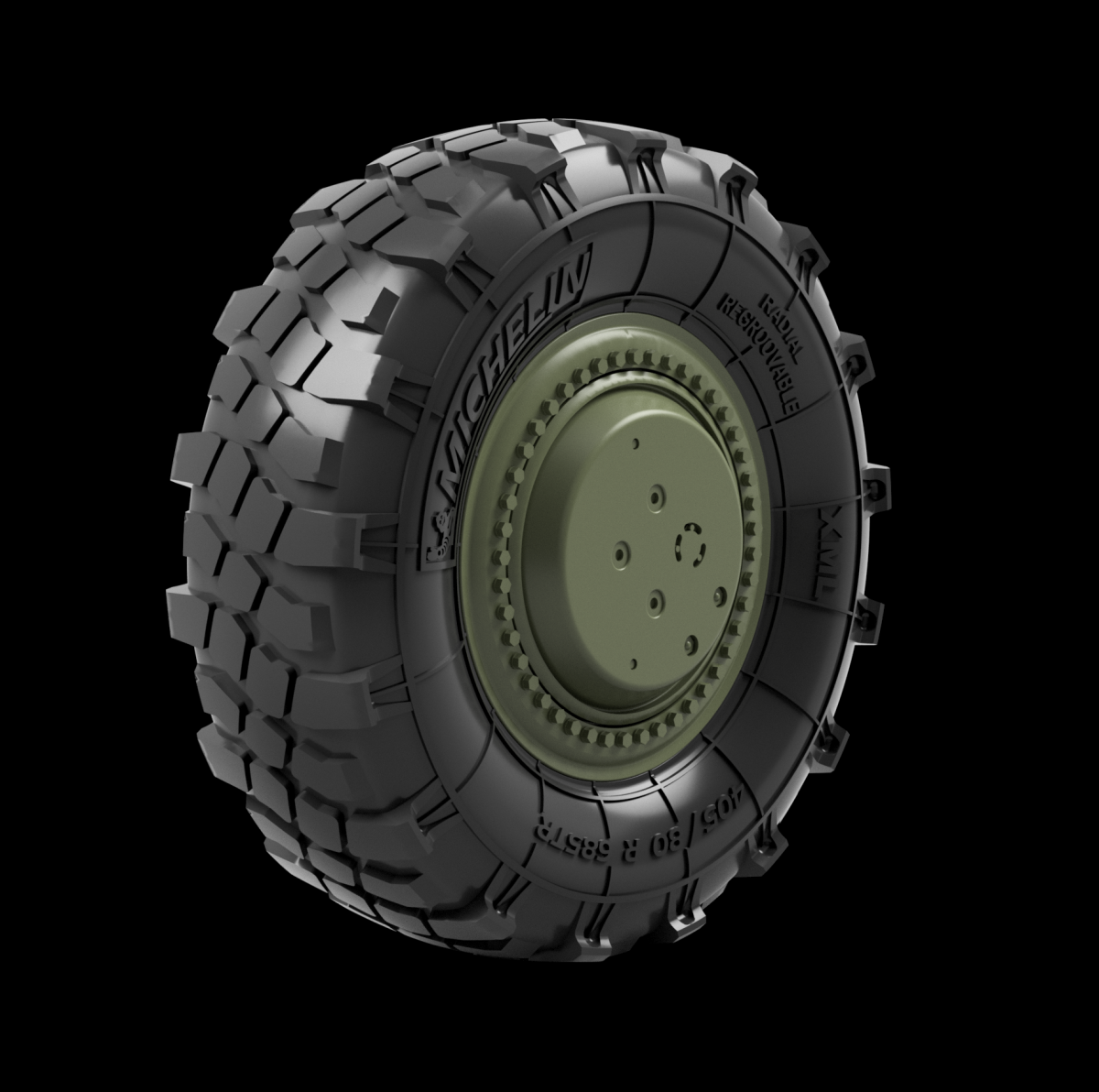 Panzer Art RE35-781 Boxer GTF Road wheels (Michelin XML) 1/35 – image 2