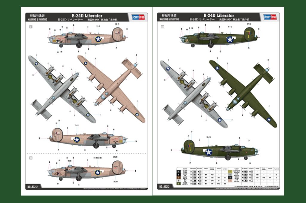 Hobby Boss 83212 B-24D Liberator 1/32 – imagen 3