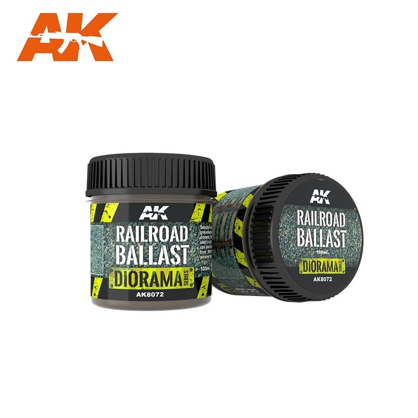 AK Interactive AK8072 RAILROAD BALLAST