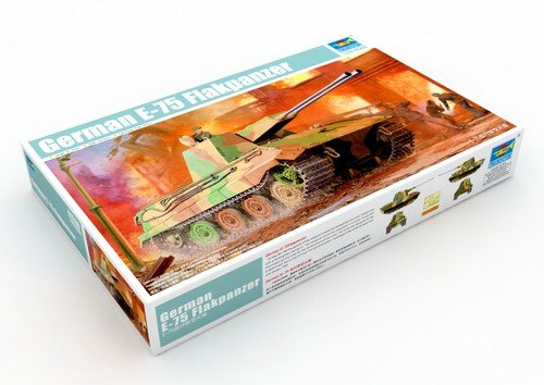 Trumpeter 01539 German IIWW E-75 Flakpanzer 1/35 – image 2