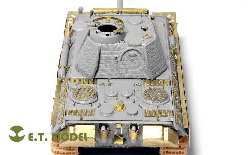 ET Model E72-009 WWII German Panther G For DRAGON Kit 1/72 – immagine 4