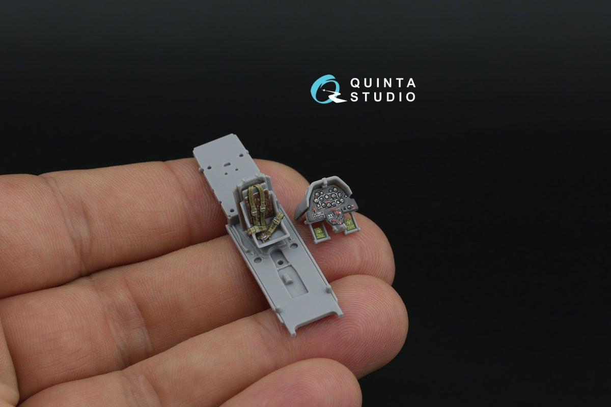 Quinta Studio QD72219 P-51B/P-51C Mustang 3D-Printed &amp;amp; colored Interior on decal paper (Arma Hobby) 1/72 – image 11