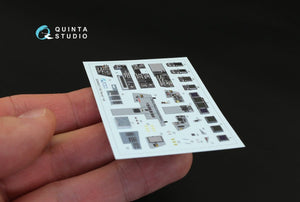 Quinta Studio QD48052 F-15E 3D-Printed &amp;amp; colored Interior on decal paper (for Revell kit) 1/48 – image 7