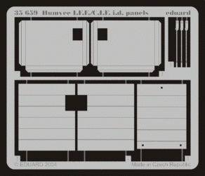 Eduard 35659 Humve IFF /CIF id panels 1/35 Tamiya