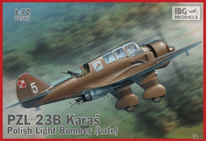 IBG 72507 PZL 23B Karaś Polish Light Bomber late 1/72
