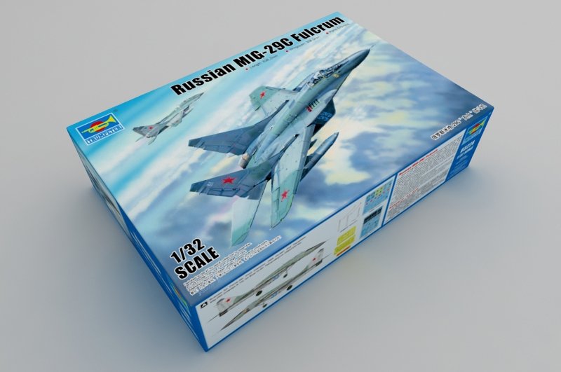 Trumpeter 03224 Russian Mikoyan MIG-29C Fulcrum 1/32 – image 2
