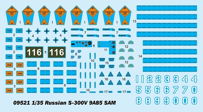 Trumpeter 09521 S-300V russe 9A85 SAM 1/35 – image 18