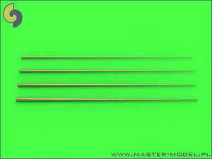 Master SM-350-089 Set of universal tapered masts No1 (length = 100mm each, diameters = 0.3/1.2mm; 0.4/1.5mm; 0.5/1.8mm; 0.6/2mm) 1/350