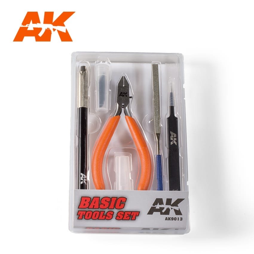 AK Interactive AK9013 BASIC TOOLS SET – immagine 2