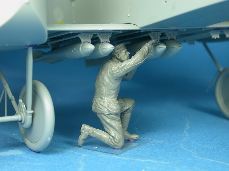 Copper State Models F32-015 German bomber ground crewman N.2 1/32 – obrázek 4