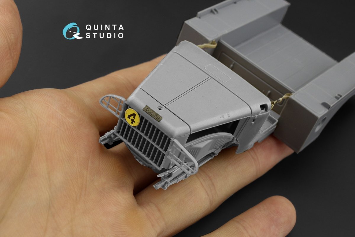 Quinta Studio QD35062 Dodge WC-51 3D-Printed &amp;amp; colored Interior on decal paper (Zvezda) 1/35 – image 3