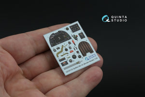 Quinta Studio QD35133 Spitfire Mk. Vb 3D-Printed colored Interior on decal paper (Border model) 1/35 – obrázek 4