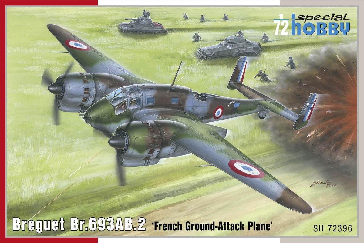 Special Hobby 72396 Breguet Br.693AB.2 &amp;#39;French Attack-Bomber&amp;#39; 1/72