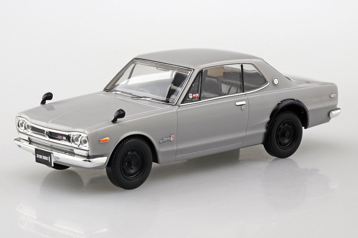 Aoshima 05882 Nissan Skyline 2000 GT-R (Silver) 1/32 – Bild 2