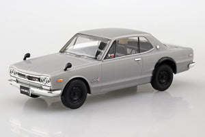Aoshima 05882 Nissan Skyline 2000 GT-R (Silver) 1/32 – Bild 2