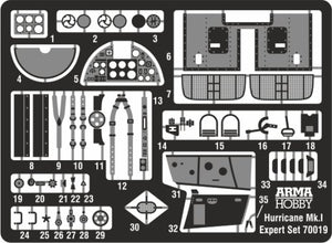 Arma Hobby 70019 Hurricane Mk I Expert Set 1/72 – image 7