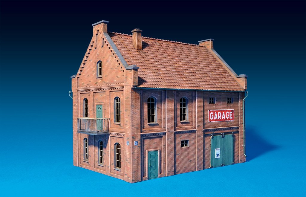 MiniArt 72031 BUILDING WITH GARAGE 1/72 – Bild 4
