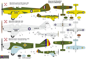 Kovozavody Prostejov KPM0284 Miles M.2H Hawk Major “In Military Service” 1/72 – imagen 2