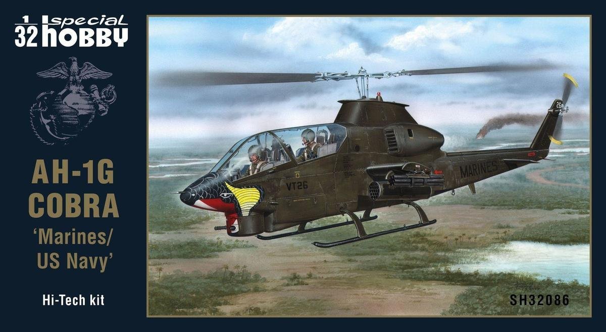 Special Hobby 32086 Cobra &amp;#39;Marines/US Navy&amp;#39; Hi-Tech Kit 1/32