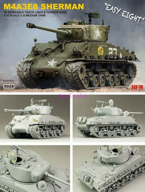 Rye Field Model 5028 M4A3E8 Sherman &amp;quot;Easy Eight&amp;quot; 1/35 – obrázek 2