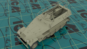 ICM 35102 Sd.Kfz.251/6 Ausf.A, Véhicule de commandement blindé allemand de la Seconde Guerre mondiale (1/35) – image 2