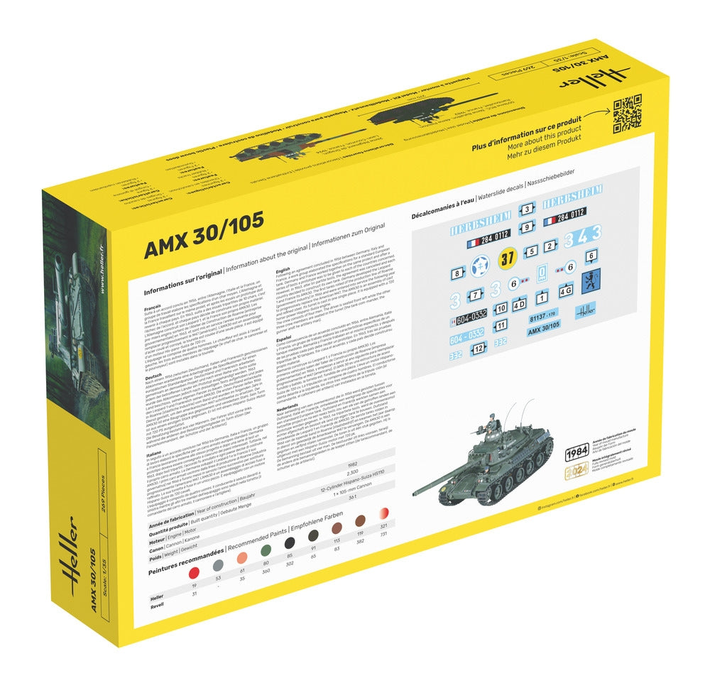 Heller 57137 Starter Kit - AMX 30/105 1/35 – image 3