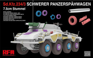 Rye Field Model 5134 Sd.Kfz. 234/3 Schwerer Panzerspahwagen 7.5cm Stummel 1/35 – image 2