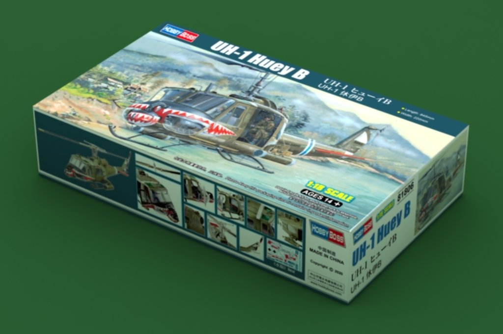 Hobby Boss 81806 UH-1 Huey B 1/18 – image 2