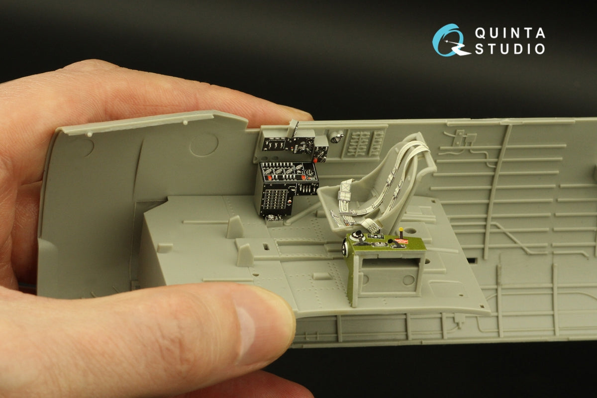 Quinta Studio QD32178 TBM-3 Avenger 3D-Printed colored Interior on decal paper (Trumpeter) 1/32 – image 12