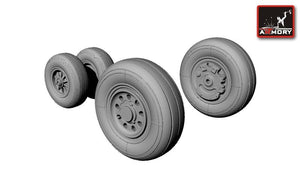 Armory Models AW72307 F-35C Lightning-II wheels 1/72 – image 4