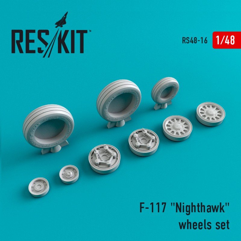 RESKIT RS48-0016 F-117 wheels set 1/48