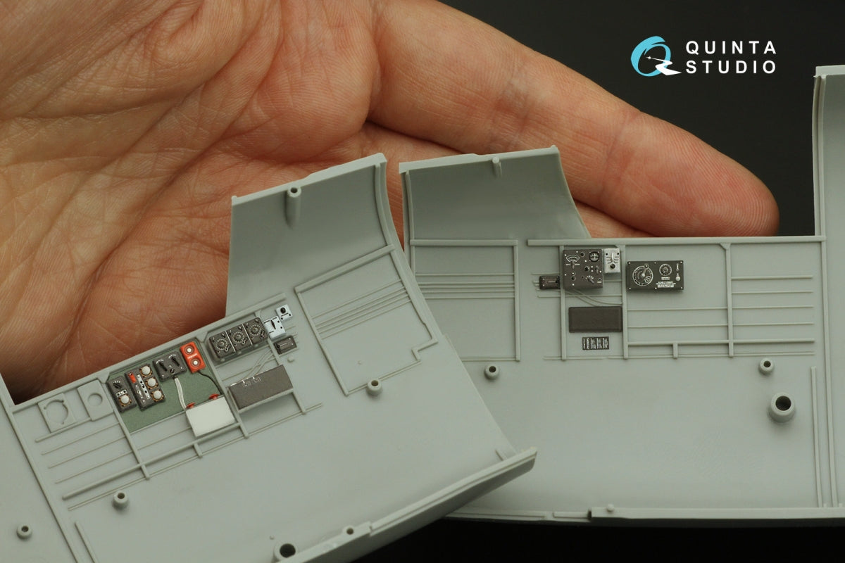 Quinta Studio QD32199 B-25H Mitchell 3D-Printed &amp;amp; colored Interior on decal paper (HK models) 1/32 – Bild 9