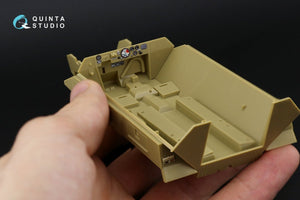 Quinta Studio QD35050 SD.KFZ.251 Family 3D-Printed &amp;amp; colored Interior on decal paper (Tamiya) 1/35 – Bild 4