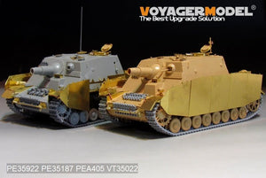 Voyager Model PE35922 WWII German Sturmpanzer IV Brummbar Late Version Basic For TAMIYA 35353 1/35 – imagen 16