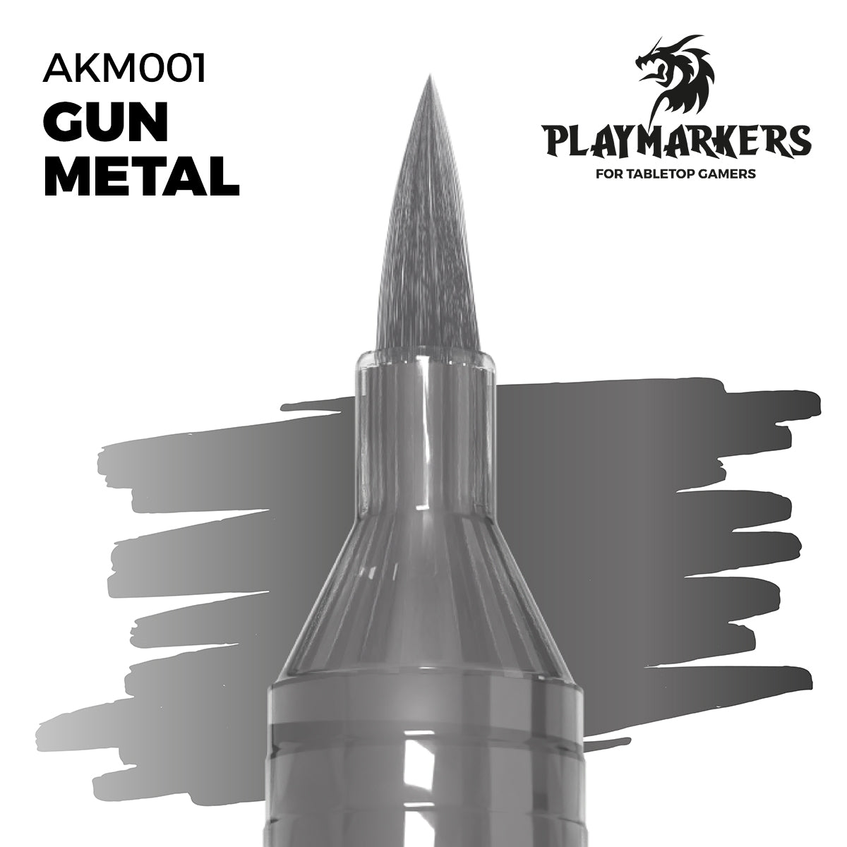 AK Interactive AKM001 GUN METAL – PLAYMARKER