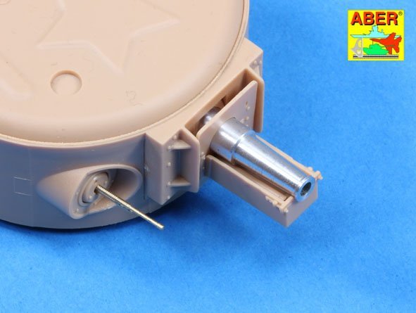 Aber 35l-175 Set of barrels for Soviet tank T-28 Early: 1 x KT-28 (76.2 mm), 3 x Machine Gun DT (7.62 mm) 1/35 – Bild 5